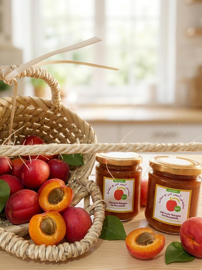Confiture Abricots rouges Bio