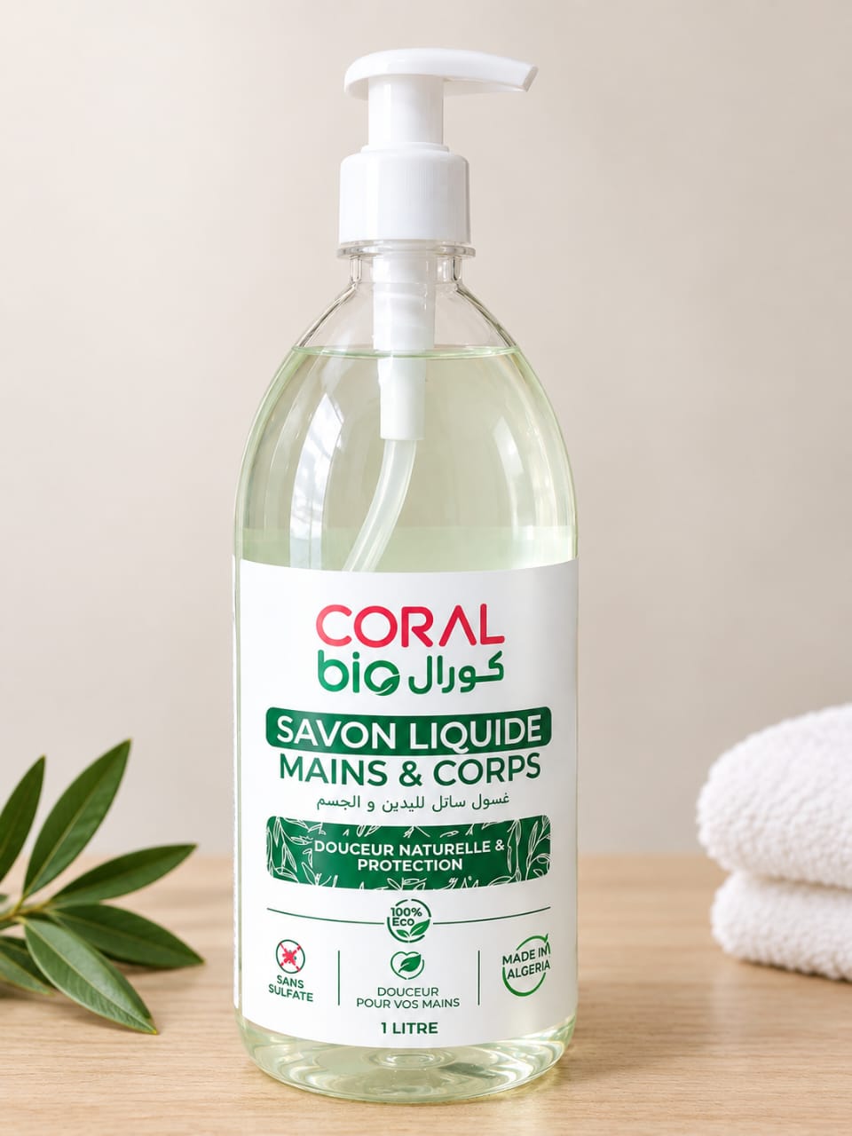 savon coral bio 95% - 1L